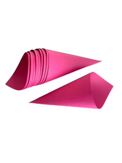 CONE DE PAPEL XIC PINK (10 UNIDADES)